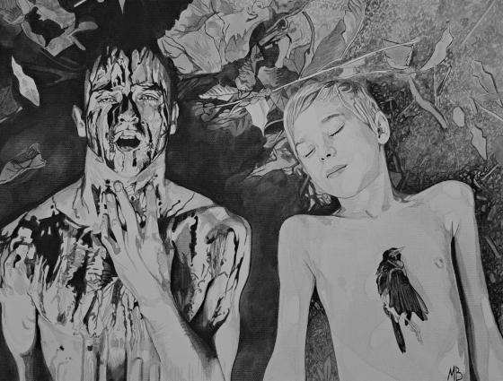 Oublie par Mike Bourmier pour Ecce Homo de Fr@gment 14